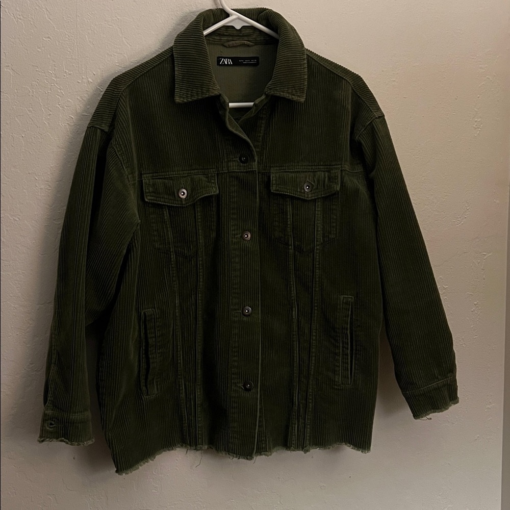 Zara Oversized Corduroy Jacket/Shacket